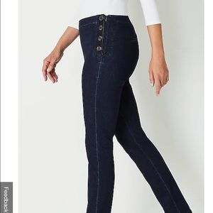 J.Jill maritime slim leg jeans